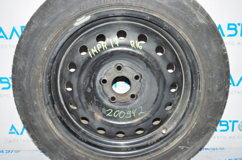 Диск колесный R16 Subaru Impreza 17-23 GK железка