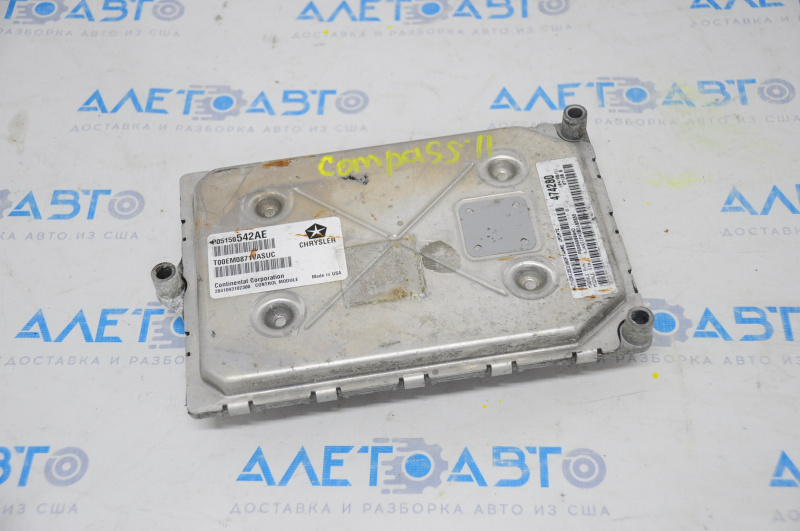 Блок ECU компьютер двигателя Jeep Compass 11-11 2.4