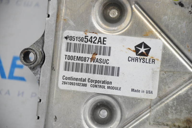 Блок ECU компьютер двигателя Jeep Compass 11-11 2.4