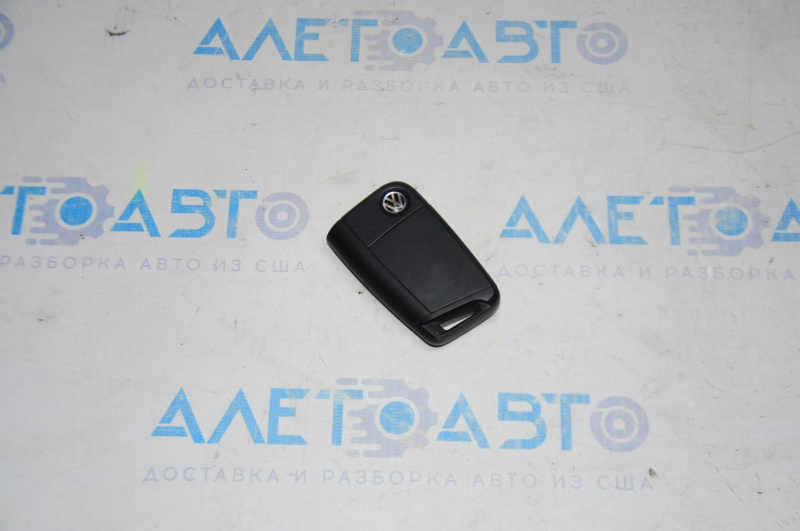 Ключ VW Jetta 19-19 4 кнопки, раскладной, сломан