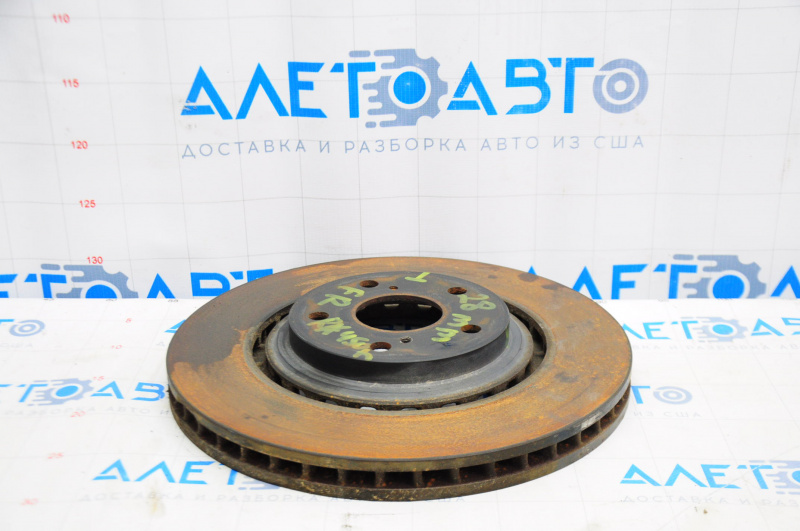 Диск тормозной передний правый Lexus RX350 RX450h 10-15 328/28мм