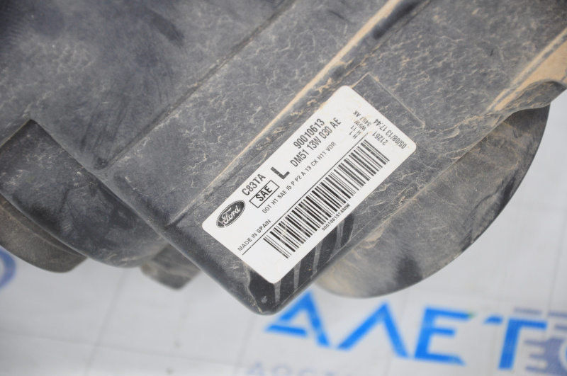Фара передняя левая голая Ford C-max MK2 13-16 дорест, под полировку