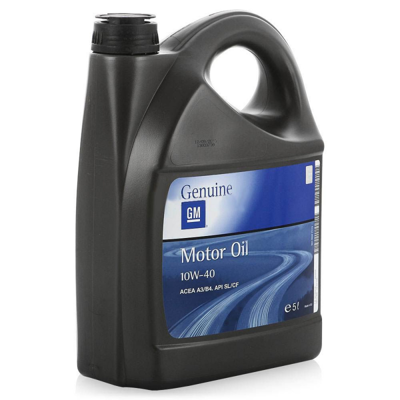 Масло моторное General Motors 10W-40 5л SL полусинтетик