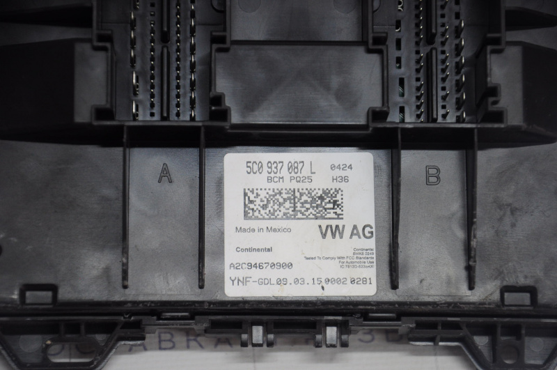 Body Control Comfort Module Computer BCM VW Jetta 11-13 USA