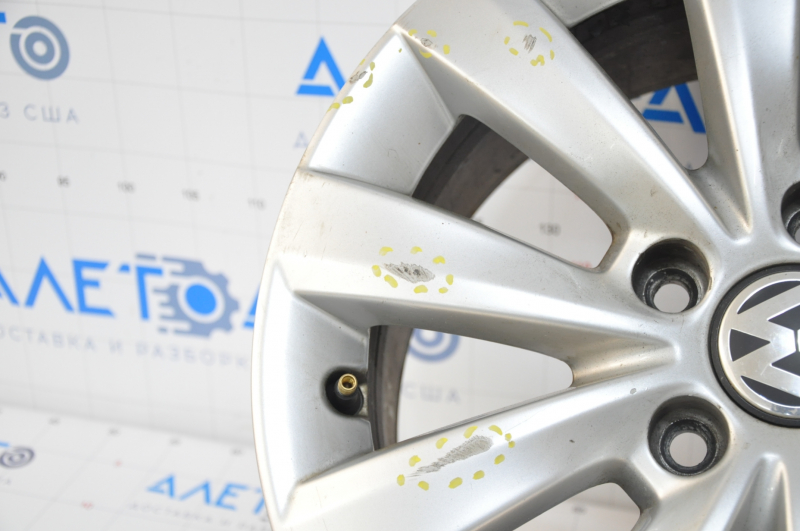 Диск колесный R16 5*112 VW Passat b7 12-15 USA бордюрка