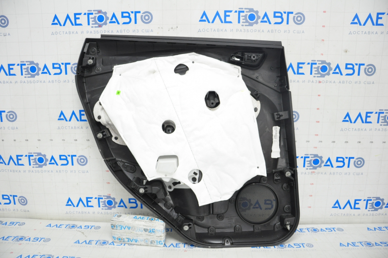 Обшивка двери карточка задняя правая Ford Escape MK3 17-19 рест, черн, царапина