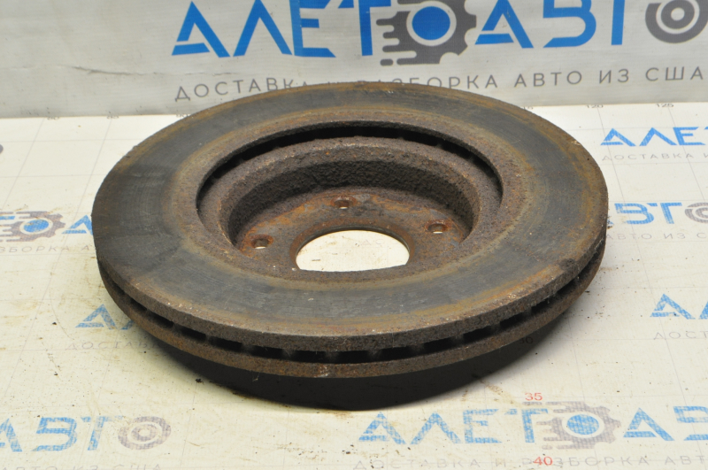 Диск тормозной передний правый Nissan Altima 13-18 295/26мм ржавый