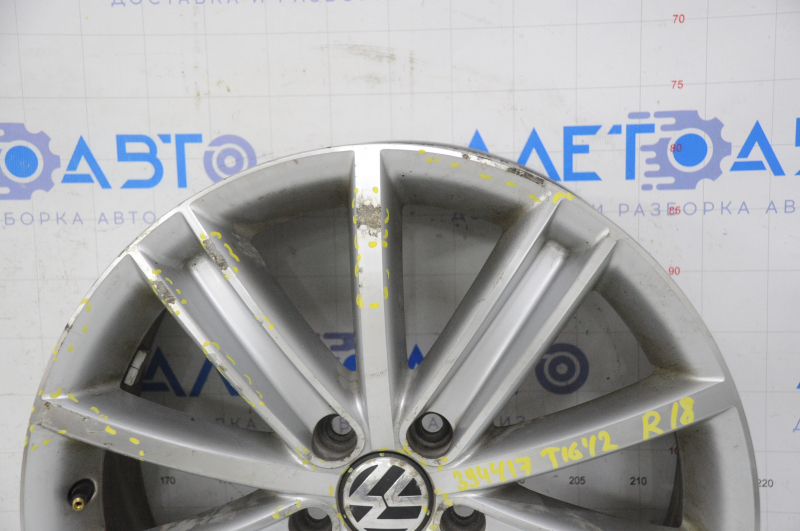 Диск колесный R18 VW Tiguan 09-16 бордюрка