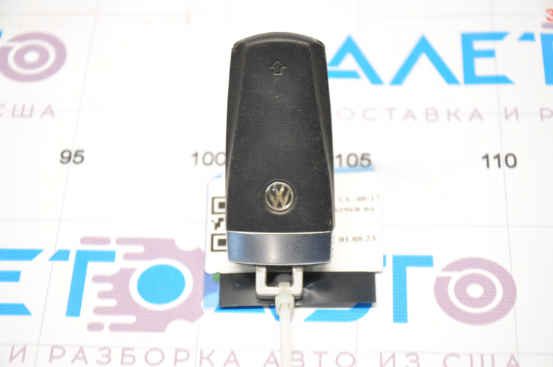 Ключ VW CC 08-17 4 кнопки, тычки на хроме