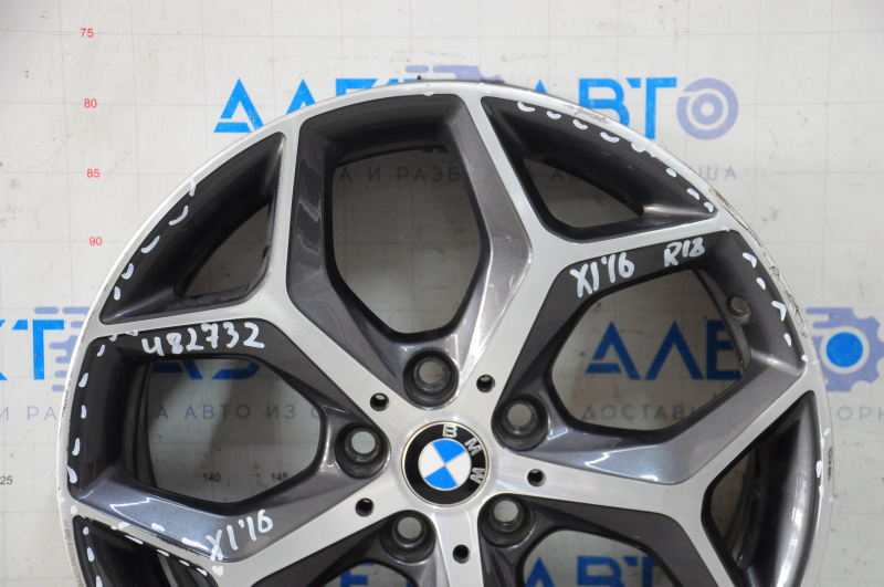 Диск колесный R18 x 7,5J BMW X1 F48 16-20 Style 569, бордюрка