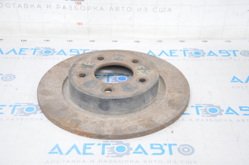 Диск тормозной задний левый Mazda3 2.3 03-08 280/11мм ржавый
