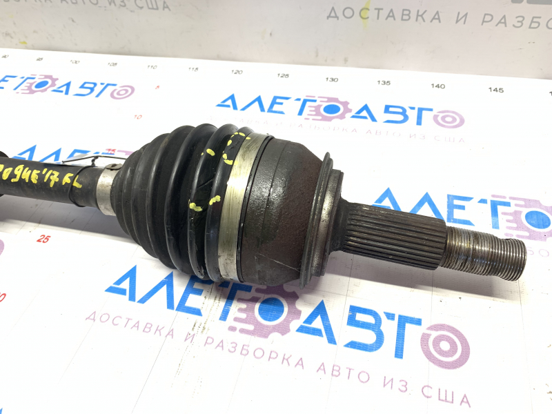 Привод полуось передняя левая Nissan Rogue 14-20 порван пыльник