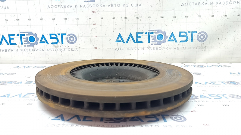 Диск тормозной передний правый Audi A6 C7 12-18 356/34mm