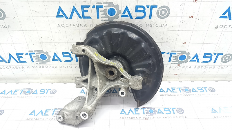 Цапфа со ступицей задняя левая VW Jetta 19-21 с кожухом, ржавая ступица