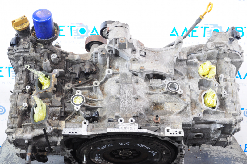 Двигатель Subaru Forester 14-18 SJ 2.5 FB25 МКПП 134к компрессия 10-18-10-18