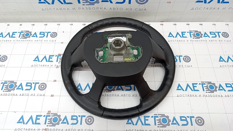 Руль голый Ford C-max MK2 13-18 кожа черный, протерт
