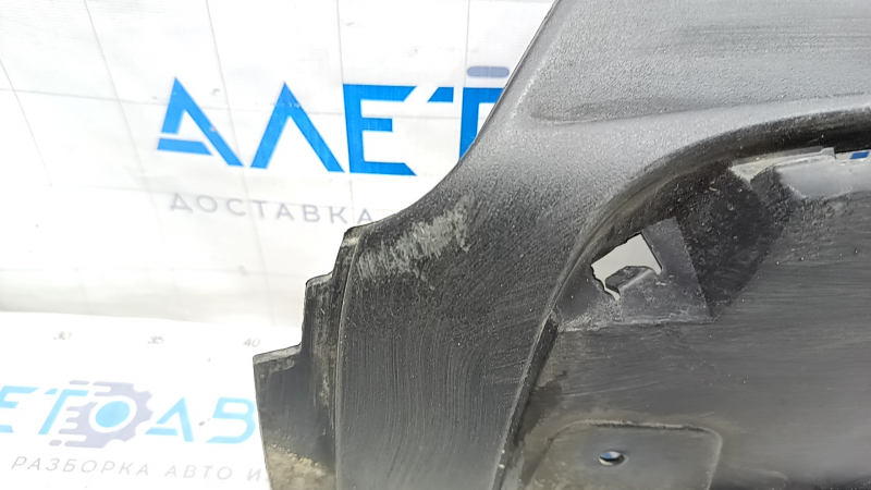 Губа заднего бампера BMW X5 E70 11-13 рест под парктроники, царапины