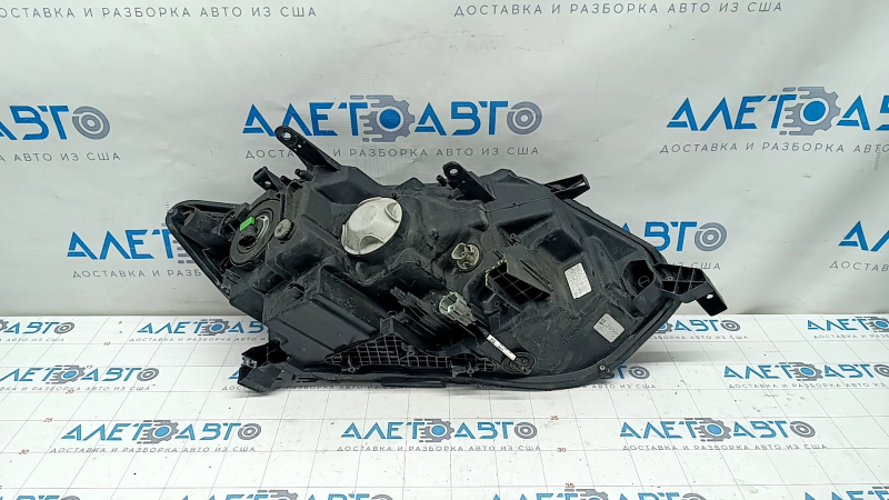 Far stanga fata Nissan Rogue 17 - halogen gol, nisip, suport rupt
