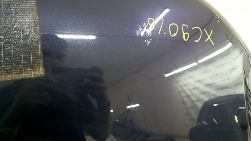 Capota gol Volvo XC90 16-22 aluminiu, albastru 467, denivelari, nisip