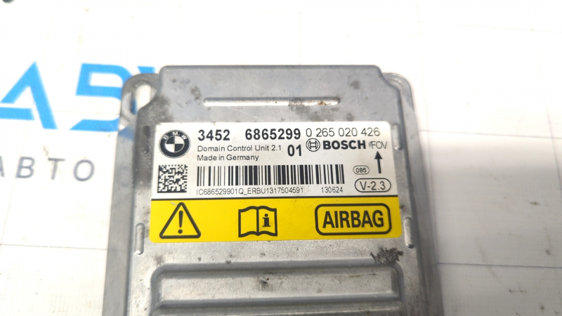 Модуль srs airbag компьютер подушек безопасности BMW 3 F30 12-18