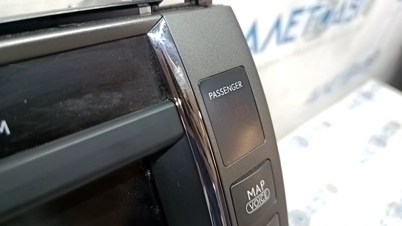 Монитор, дисплей, навигация Lexus ES350 07-09 с управлением климатом, потертость на хроме