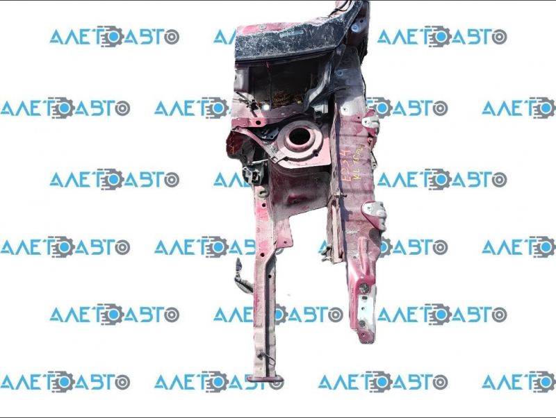 Четверть передняя левая Jeep Cherokee KL 19-23 красный PRV