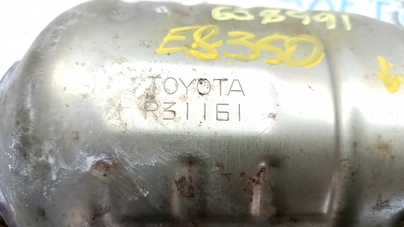 Коллектор выпускной с катализатором правый Lexus ES350 07-09,с защитой