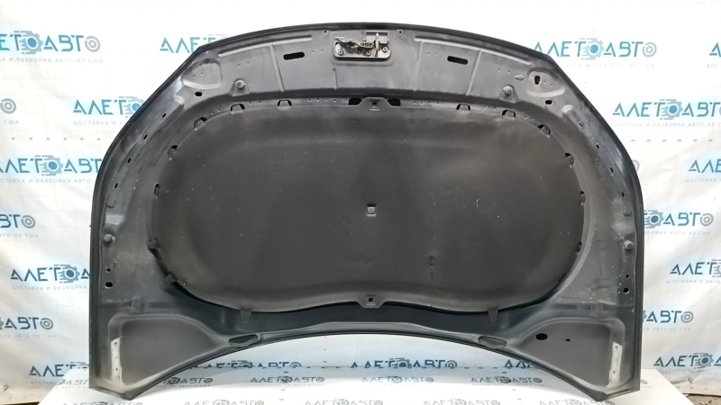 Капот в сборе VW Tiguan 09-18 сталь, черный LC9X, сколы, ржавчина