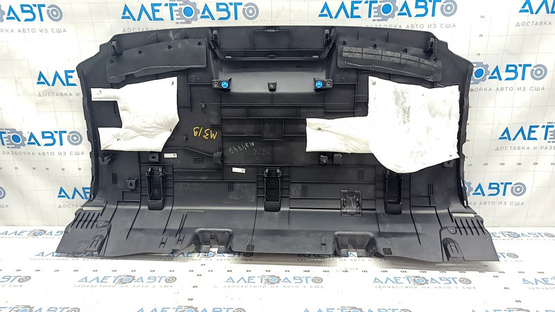 Полка задняя Mazda 3 19-26 4d черная, Mexico built черная