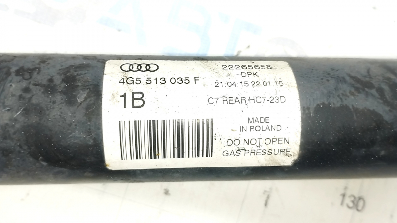 Амортизатор задний правый Audi A6 C7 12-18