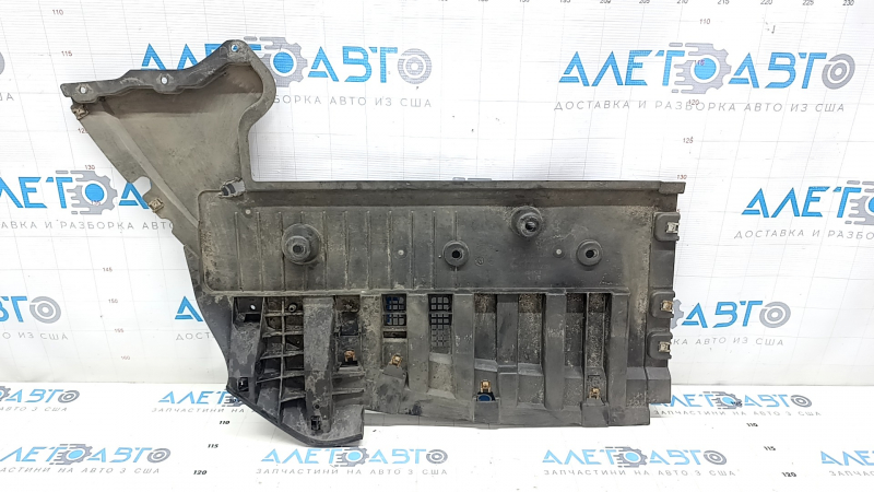 Защита переднего бампера Ford Fusion mk5 17-20 правая, надлом