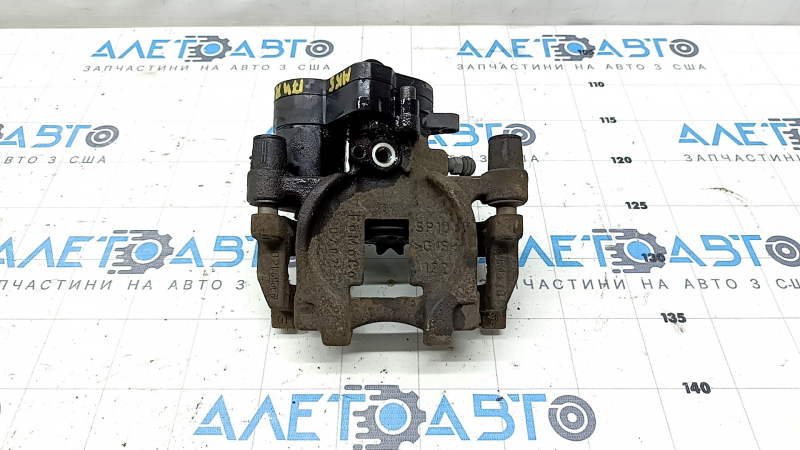 Суппорт в сборе задний правый Ford Fusion mk5 13-20 электро, ржавый