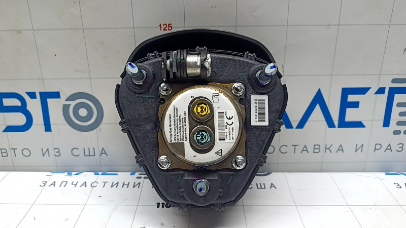Подушка безопасности airbag в руль водительская Tesla Model 3 18- черная