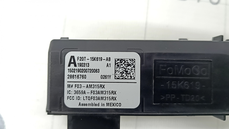 Keyless Entry Transceiver Module Ford Edge 19-21