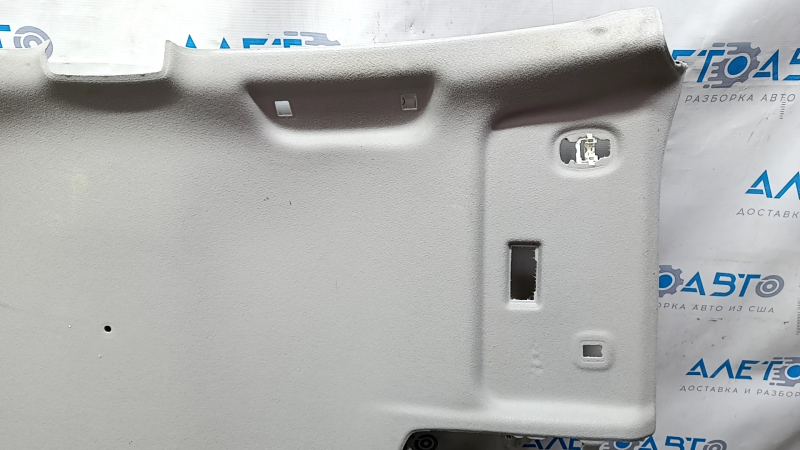 Обшивка потолка Toyota Prius 30 10-15 серая, без люка, под химчистку, вмятины, царапины