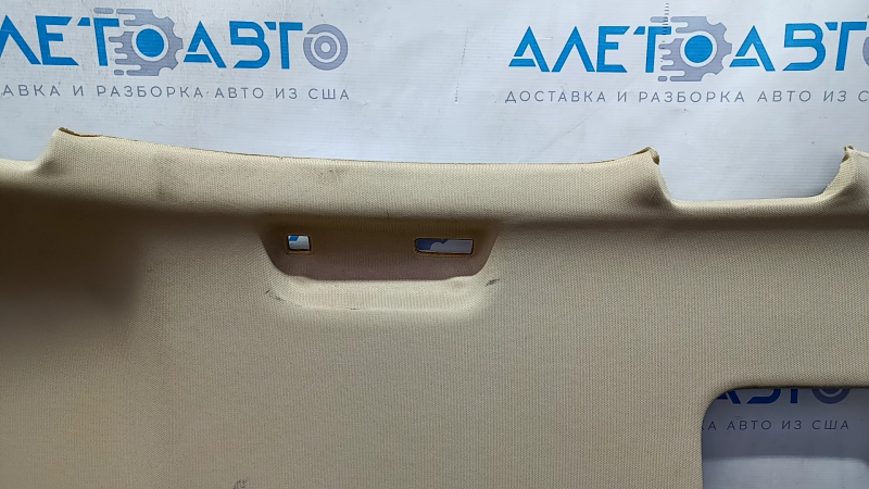 Обшивка потолка Audi A4 B8 13-16 рест седан, под люк, беж, под химчистку