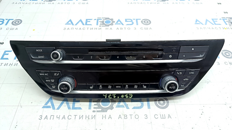 Управление климат-контролем и магнитолой BMW 5 G30 17-22 auto, dual zone, царапины