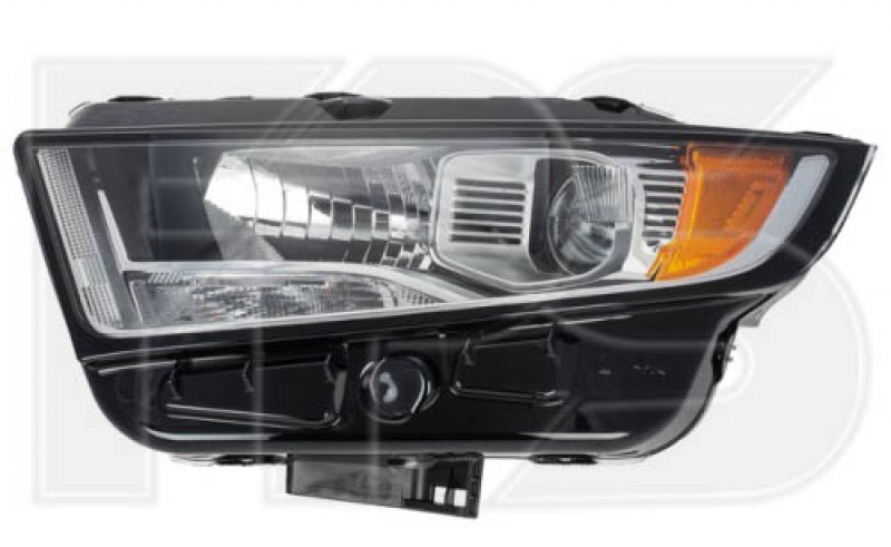 Фара передняя правая голая Ford Edge 15-18 дорест галоген DEPO