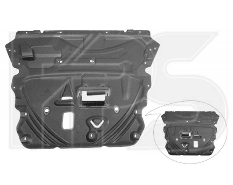 Защита двигателя Ford Escape MK4 20-26 AWD
