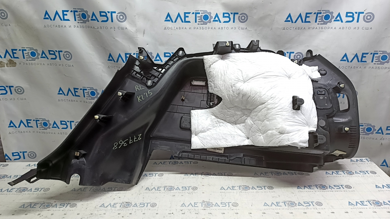 Обшивка арки левая Jeep Cherokee KL 14-14 черная, царапины