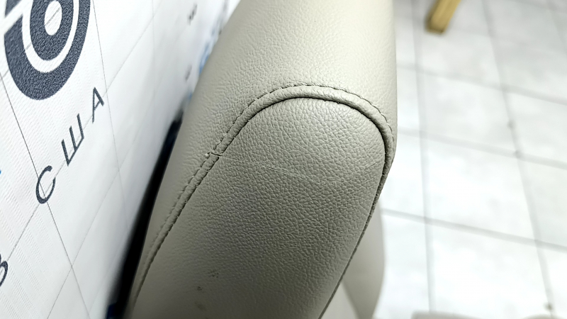 Задний ряд сидений 2 ряд левое Ford C-max MK2 13-18 кожа бежевая, под химчистку, царапины