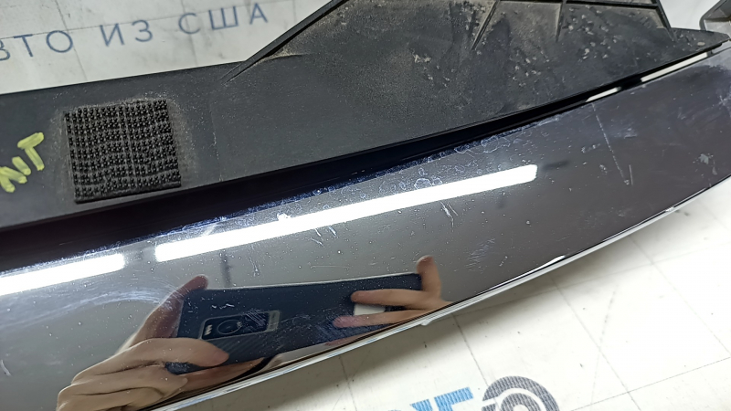 Решетка радиатора grill в сборе Tesla Model S 16-20 рест, песок, царапины