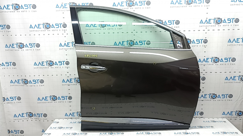 Дверь в сборе передняя правая Nissan Murano z52 15-24 коричневый CAJ, keyless, тычки