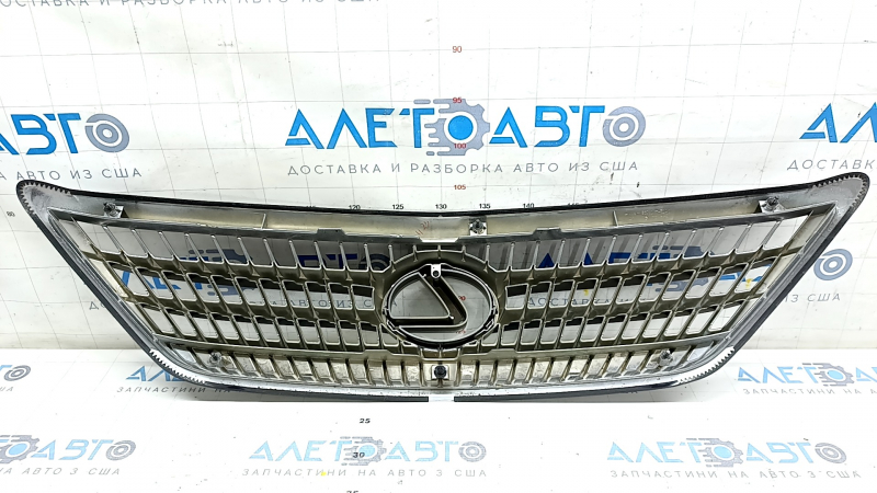 Решетка радиатора grill Lexus RX400h 06-08 с эмблемой, песок
