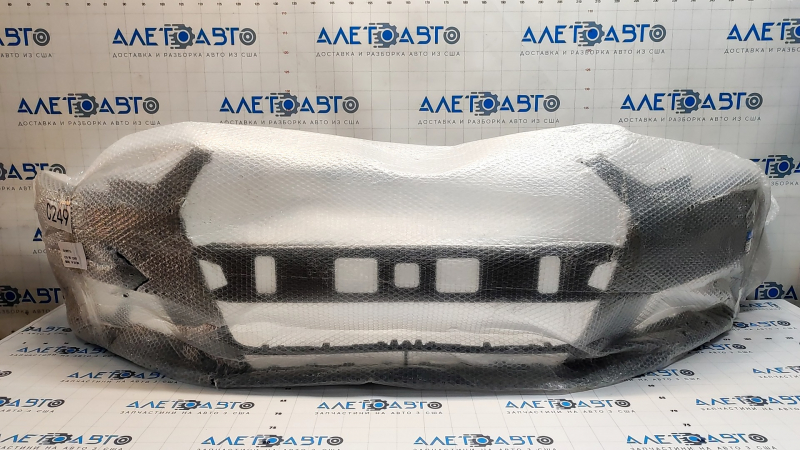 Бампер передний голый Audi A4 B9 17-19 под омыватели под 4 парктроника