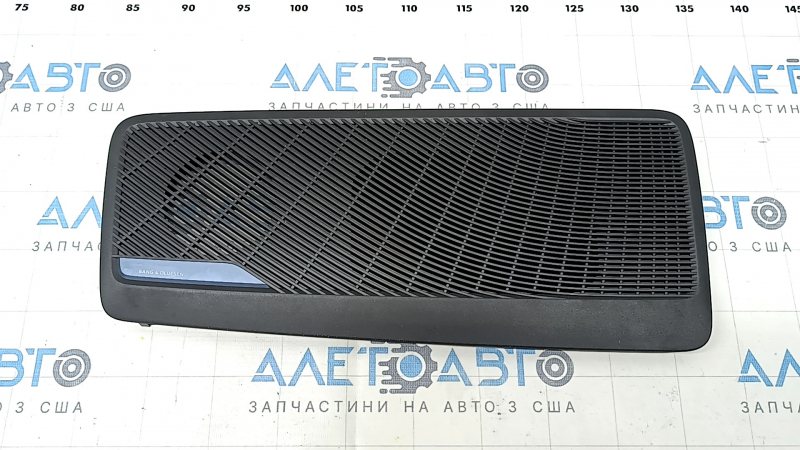 Сетка динамика задней полки левая Audi A4 B9 17-20 черная, Bang and Olufsen