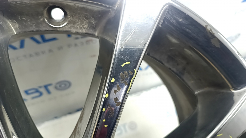 Диск колесный R18*7.5J Nissan Murano z52 15-18 хром, бордюрка, полез хром