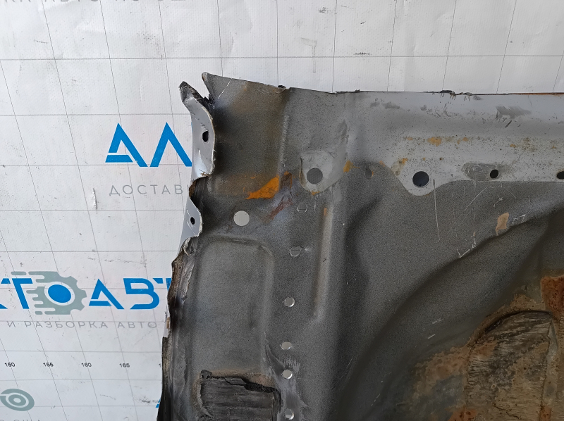 Корыто багажника Nissan Rogue 21-26 черное, высверлено, примято