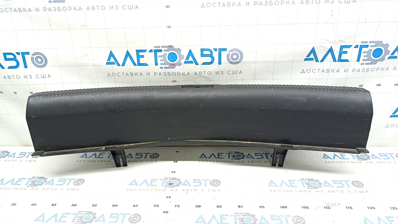 Накладка проема багажника Audi A4 B8 08-16 седан, черная, царапины