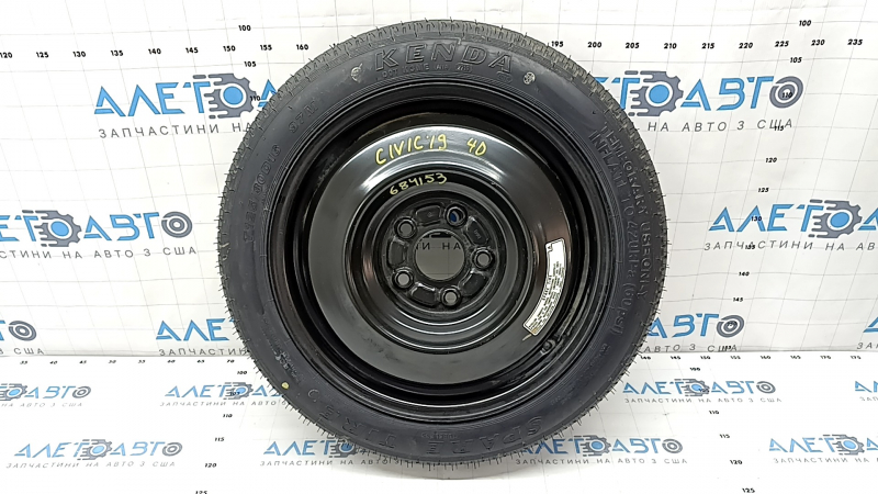 Запасное колесо докатка Honda Civic X FC 16-21 D16 125/80
